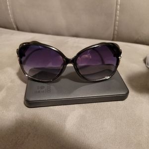 Purple w black n gold frames